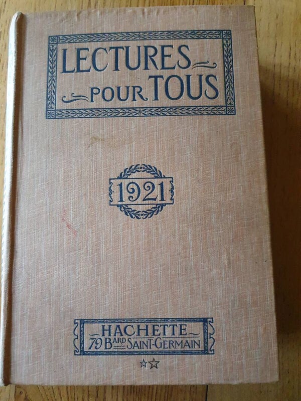Boek Lectures pour vous 1921