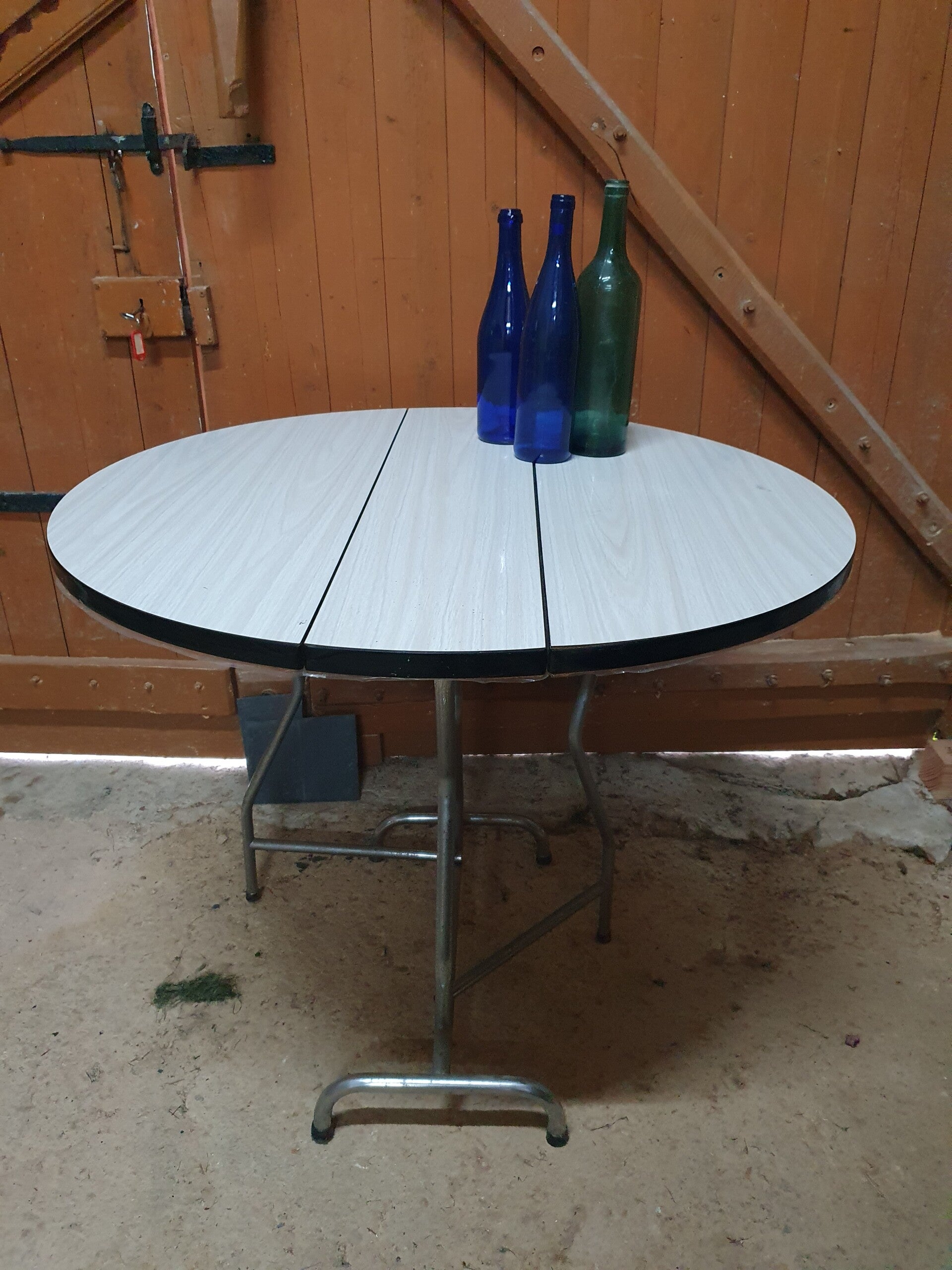 Vintage formica vouw tafel