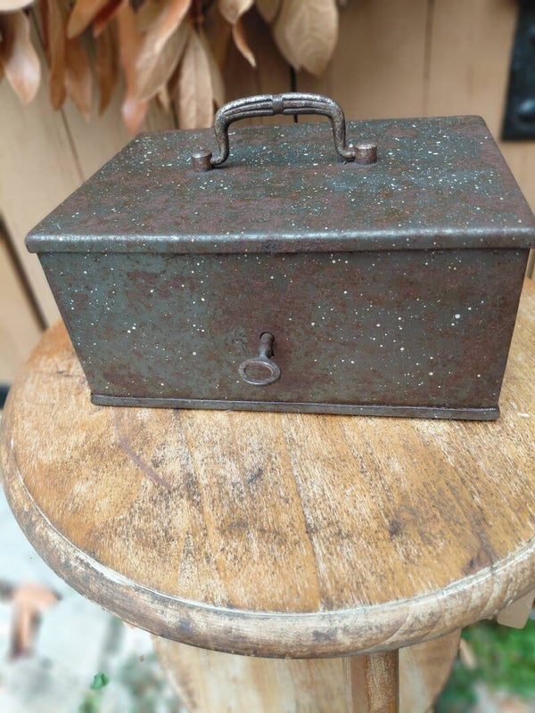 Oude geldkist