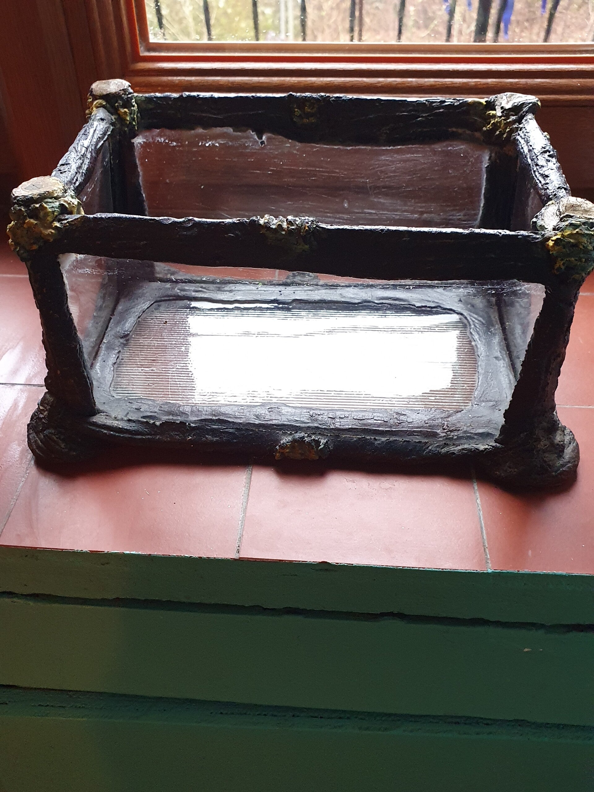 Bijzondere glazen bak