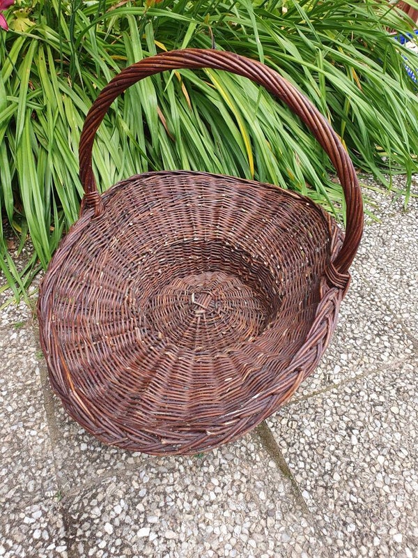 Bloemen of groenten mand, groot