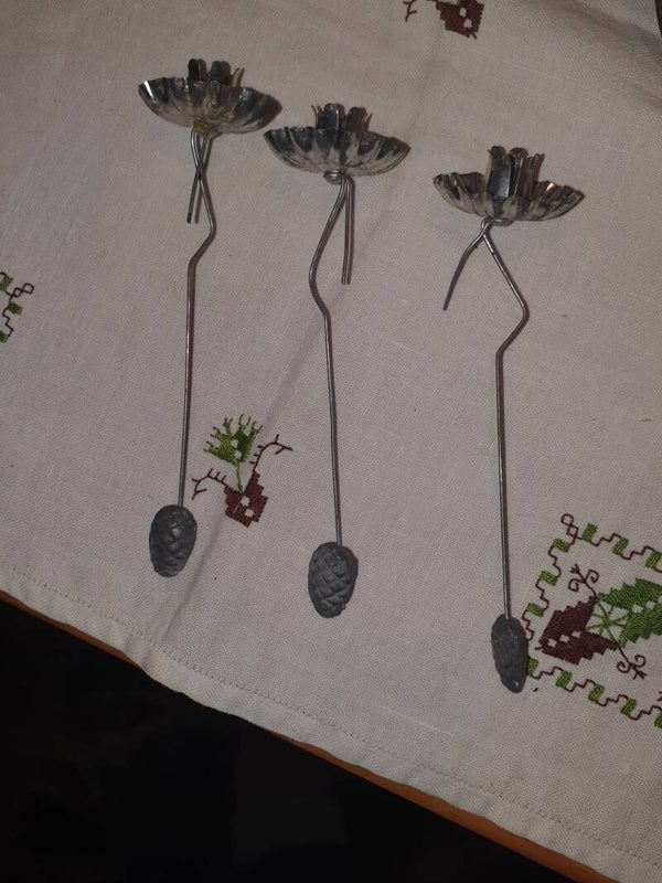 Kaarsenhouders repro antiek