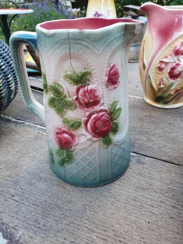Franse kan met rozen