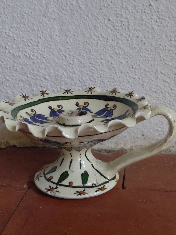 Kleurige kandelaar