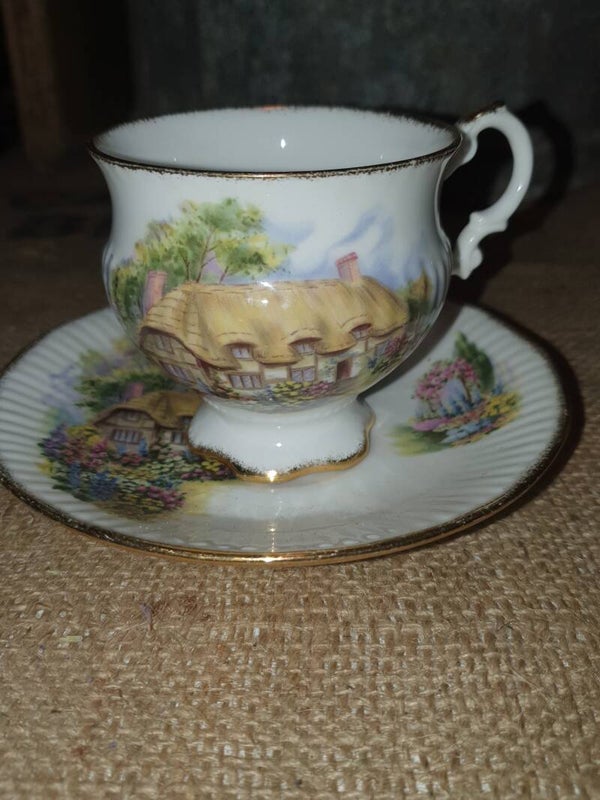 Kop en schotel Elizabethan