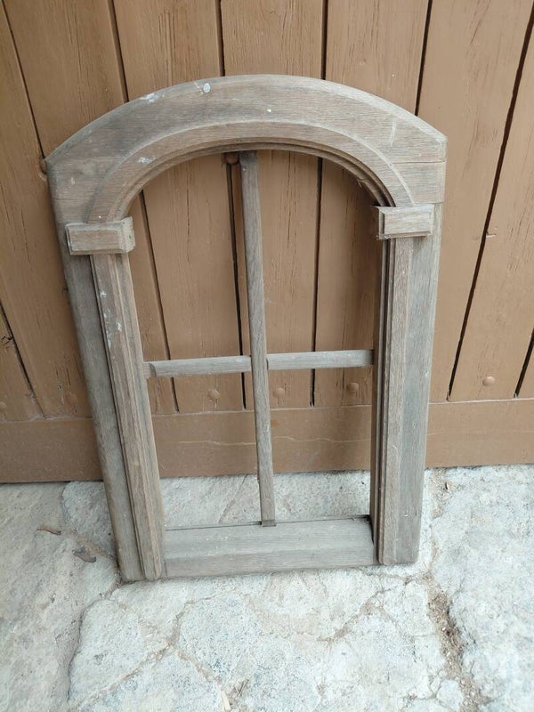 Zwaar eiken houten kozijn