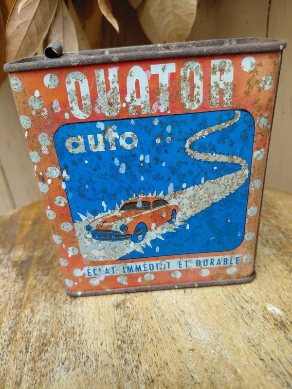 Vintage blikje Ouator