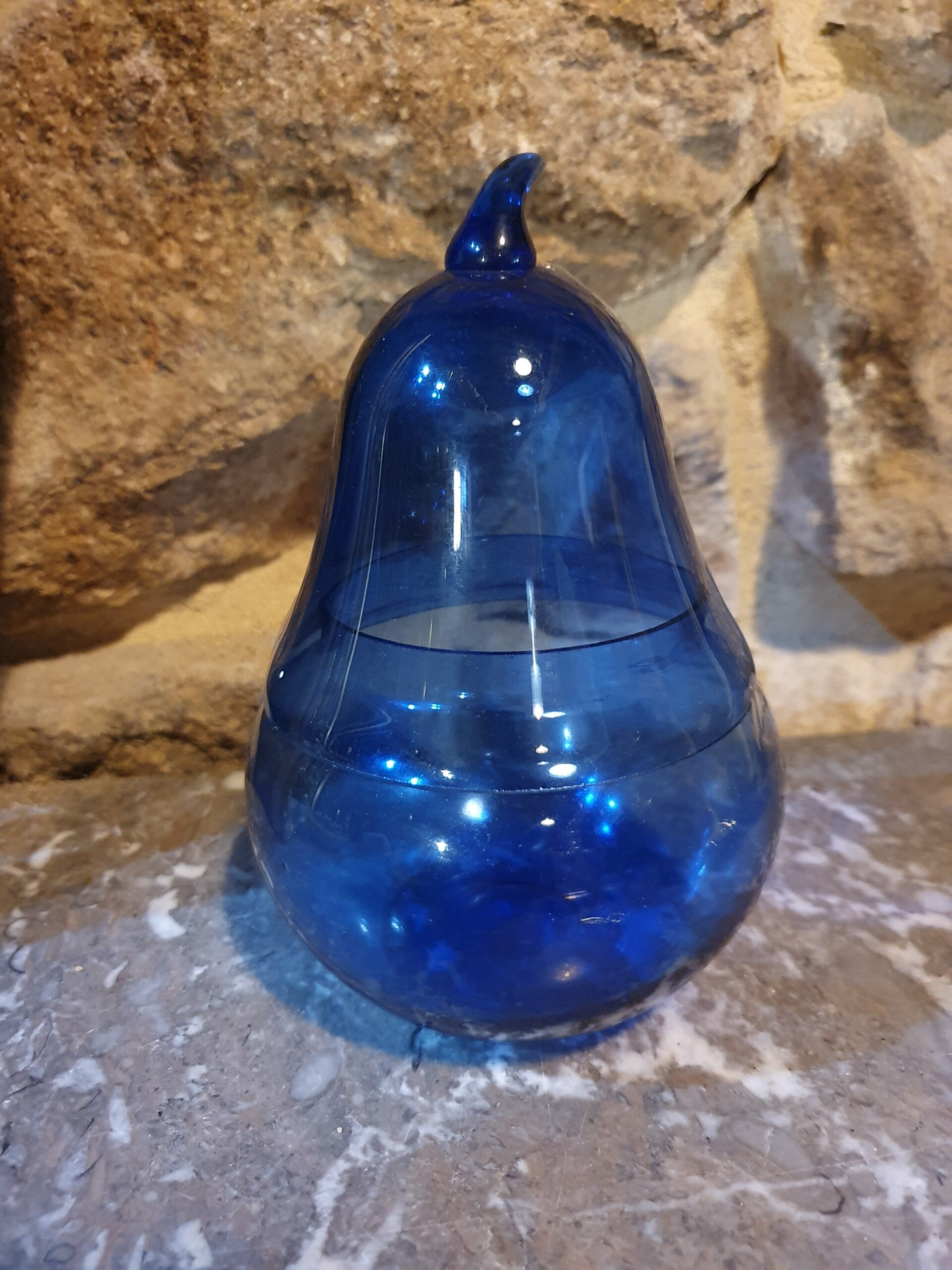 Peer blauw glas