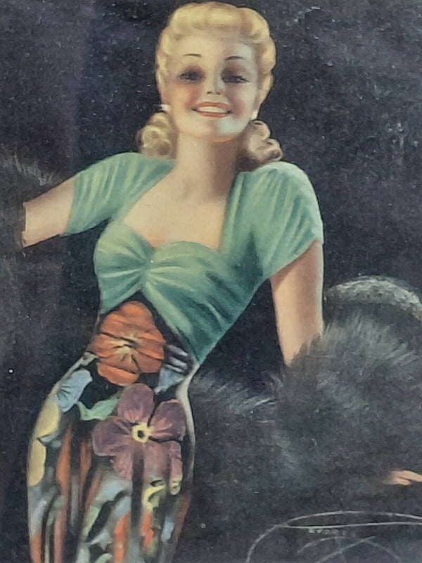 Vintage pin-up Billy