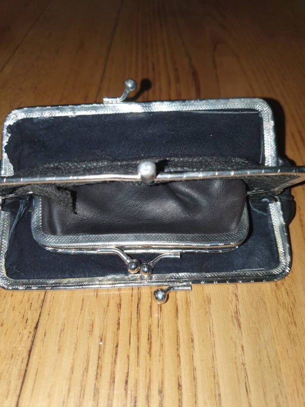 Vintage lederen portemonaie