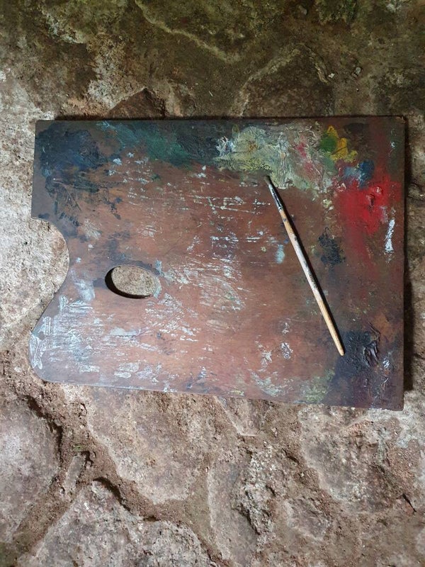 Schilderspalet - Palette du peintre