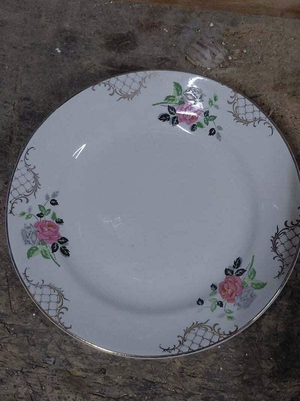 Servies roos Corinne, Sarrequemines bord