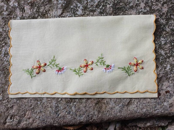 Vintage tasje voor servetten