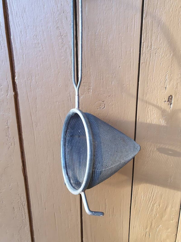 Oude franse puntzeef - Tamis à pointe française ancien