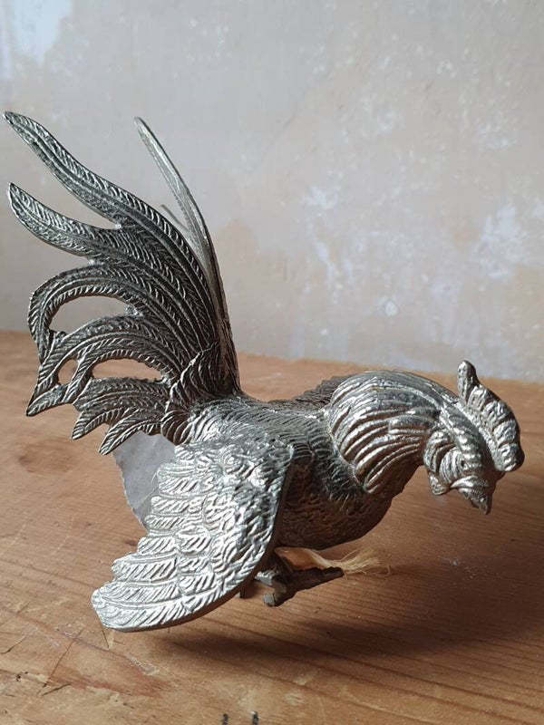 Haan verzilverd - Coq plaqué argent