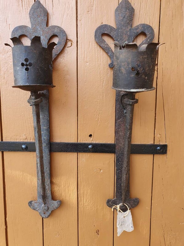 Wand kandelaar gotisch -  Chandelier mural gothique