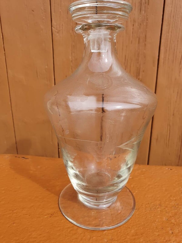 Kristallen karaf druif - Carafe en cristal vigne