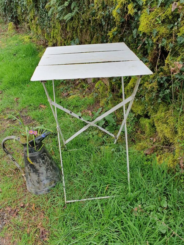 Tafel metaal opvouwbaar - Table pliable métal