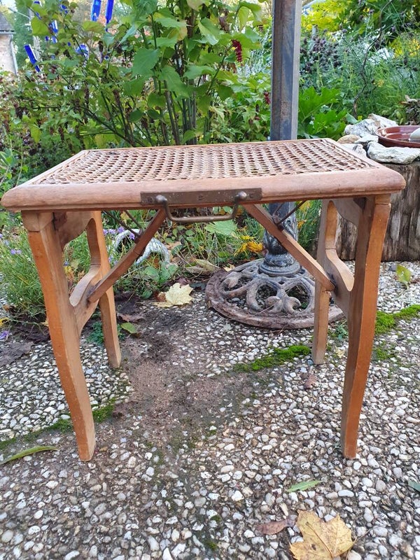 Vintage vouwkrukje - Tabouret pliant vintage