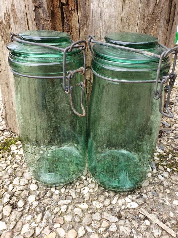 Franse weckpot Soldex 1 ltr - Pot de conservation français Soldex 1 litre