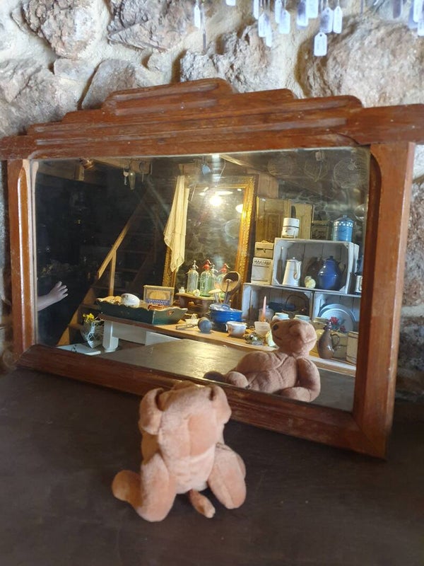 Antieke spiegel - Miroir ancien