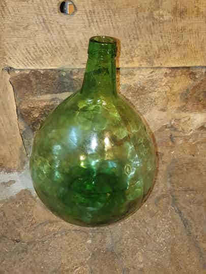 Buikfles Dame-Jeanne lichtgroen - Biberon ventral Dame-Jeanne vert clair