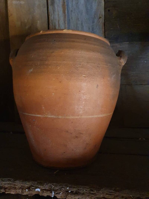 Olijvenkruik met oren - Pichet à olives avec poignées