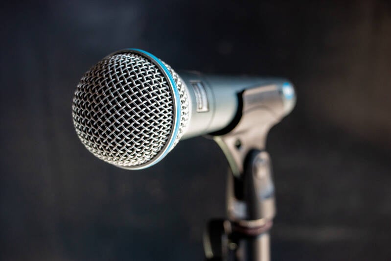 Mikrofon Produktefotografie