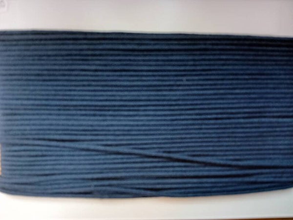 Donker blauw 3mm dik, per meter: