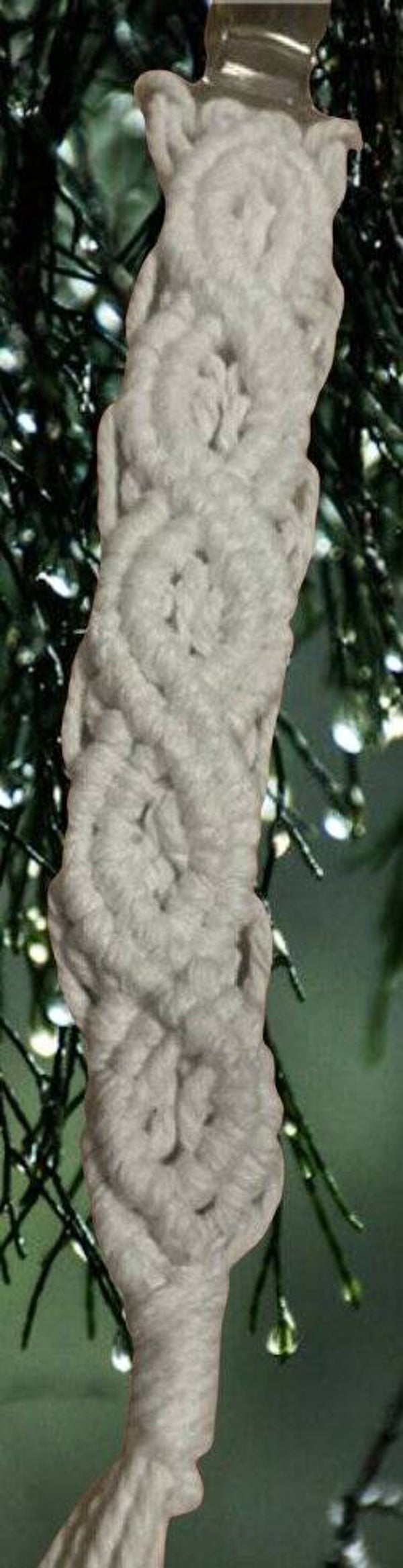 100. Crocheted Pacifier Holder