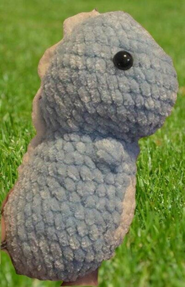 111. Crocheted Dinosaur