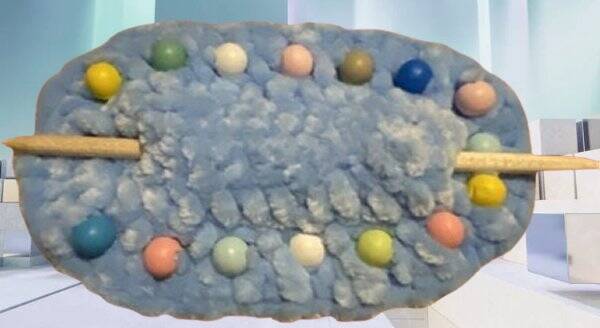 142. Crocheted Hair Barrette