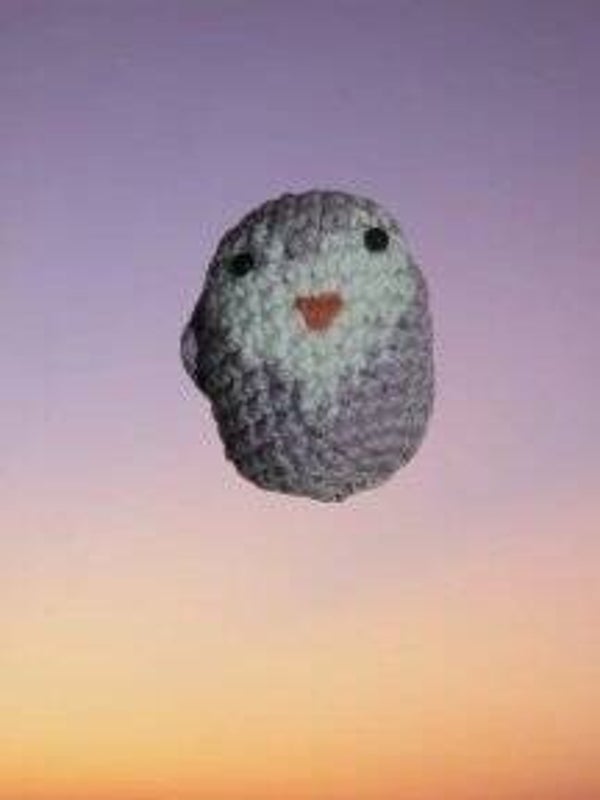 148. Crochet Penguin Keychain