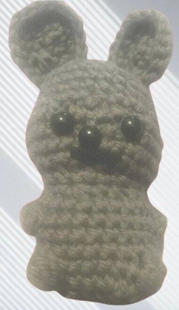18. Crocheted Koala Keychain