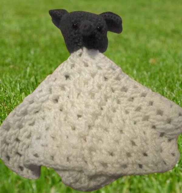 4. Crocheted Elephant Lovey