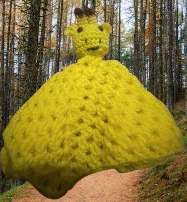 6. Crocheted Giraffe Lovey