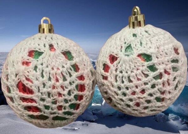 60. Crocheted Christmas Ornaments