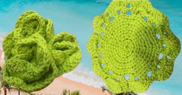 67. Crocheted Coaster Set
