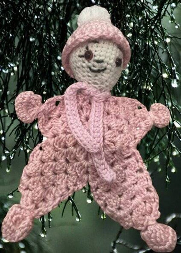 83. Crocheted Granny Square Lovey