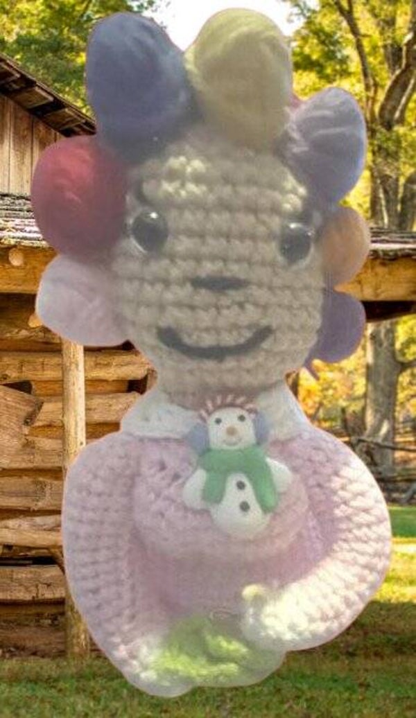 9. Crocheted Grandma