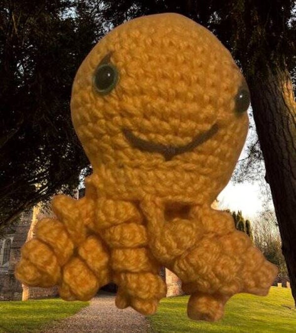 95. Crocheted Octopus