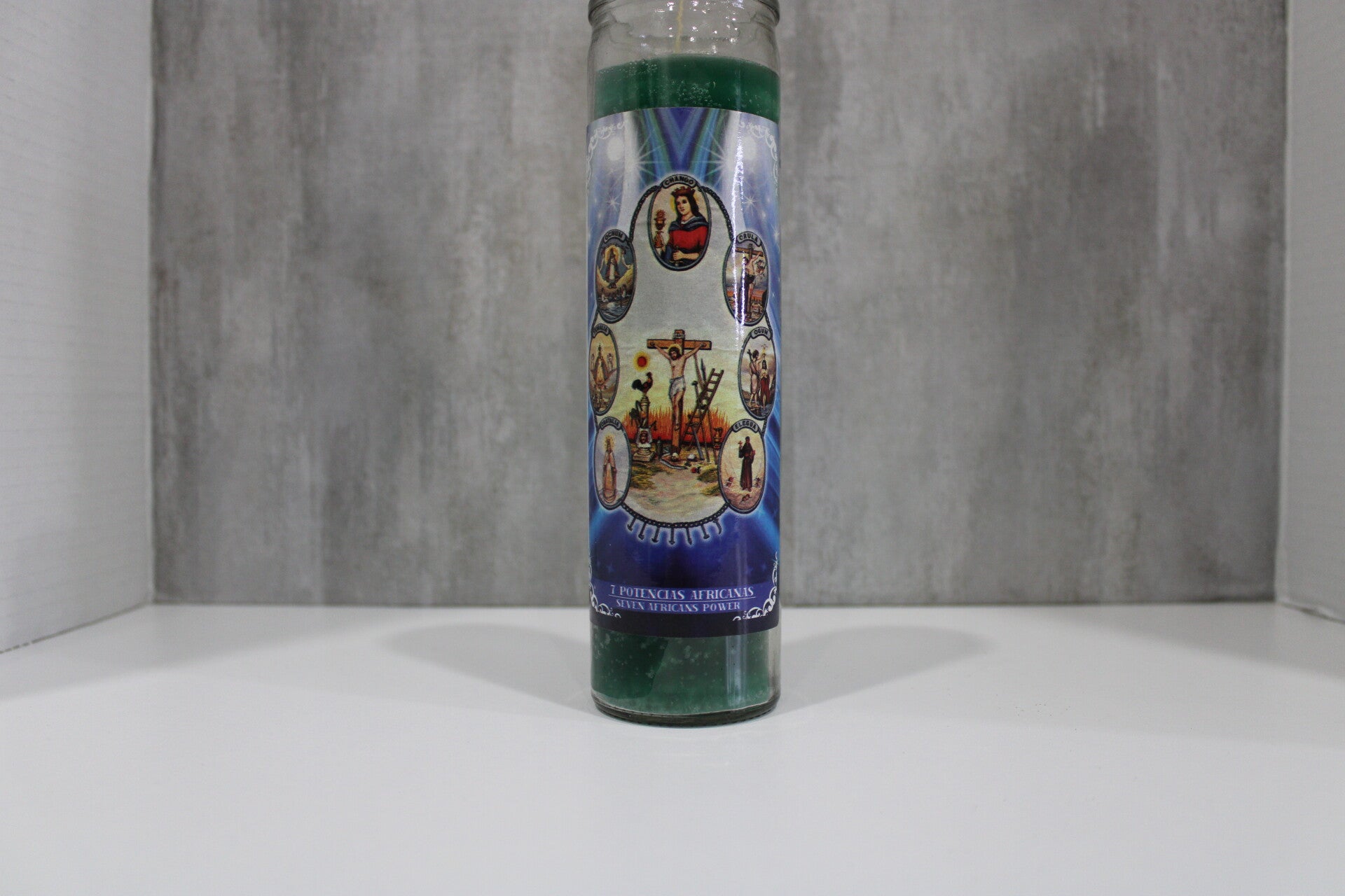 Vela de oración 7 dias , Vela de siete potencia africana.