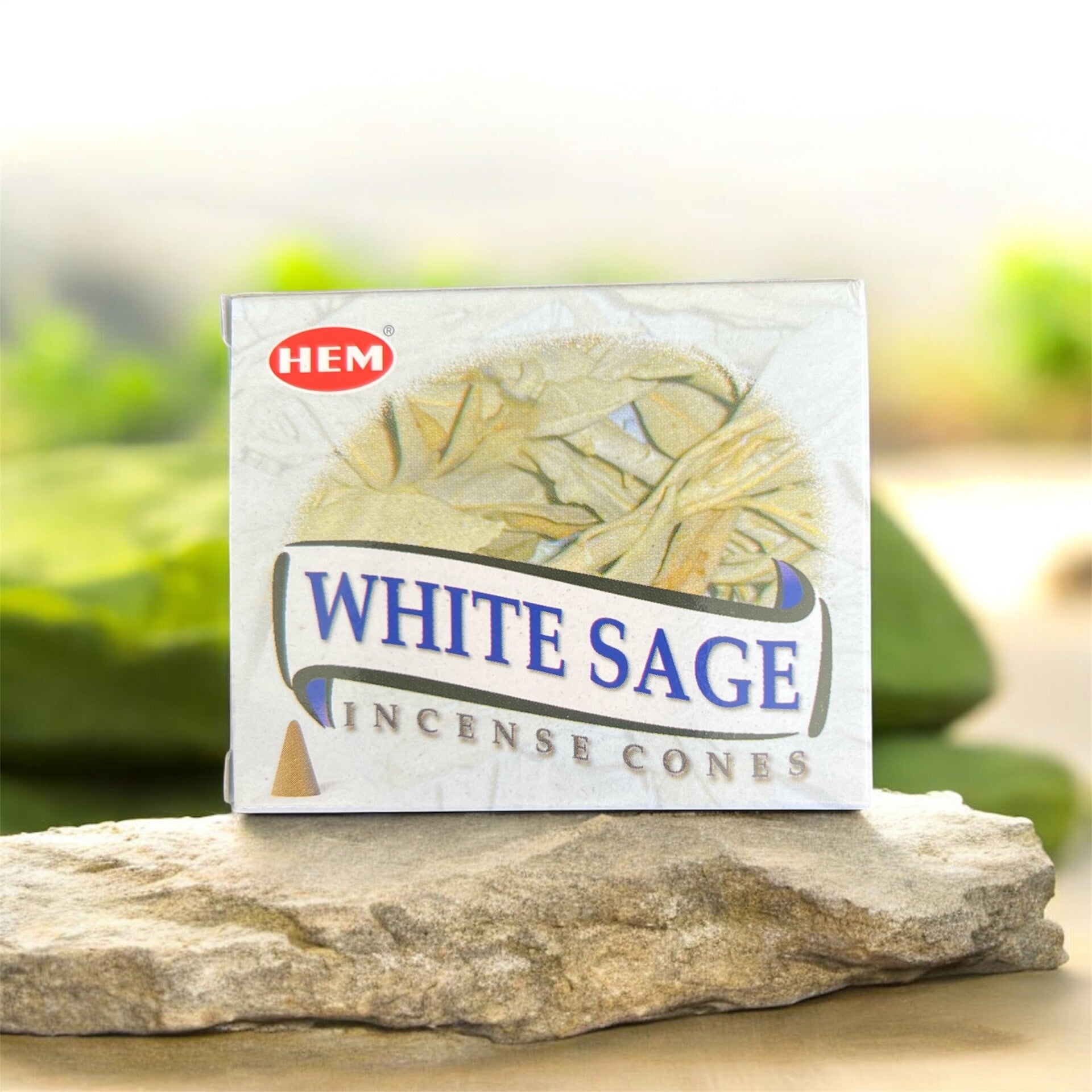 Paquete de quemador de incienso (White Sage).