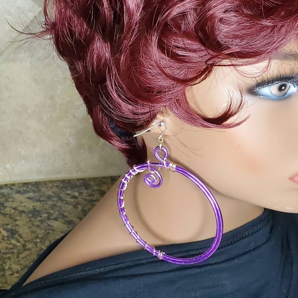 Hoop'Lah Wire Hoop Earrings