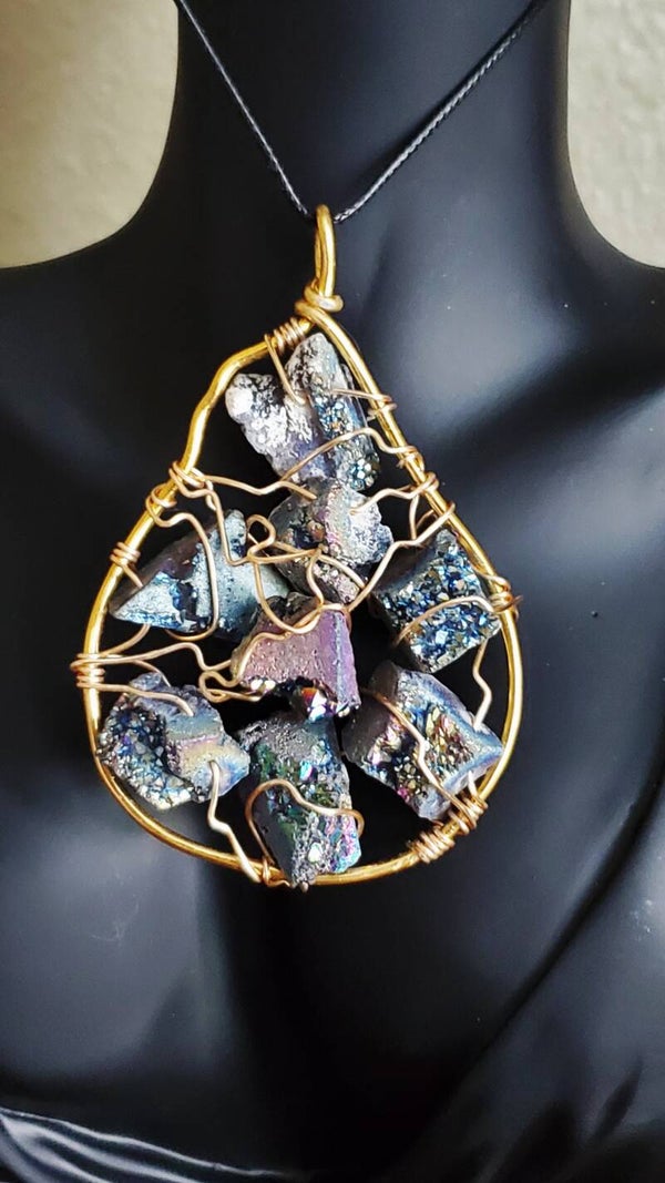 Large Stone Statement Pendant