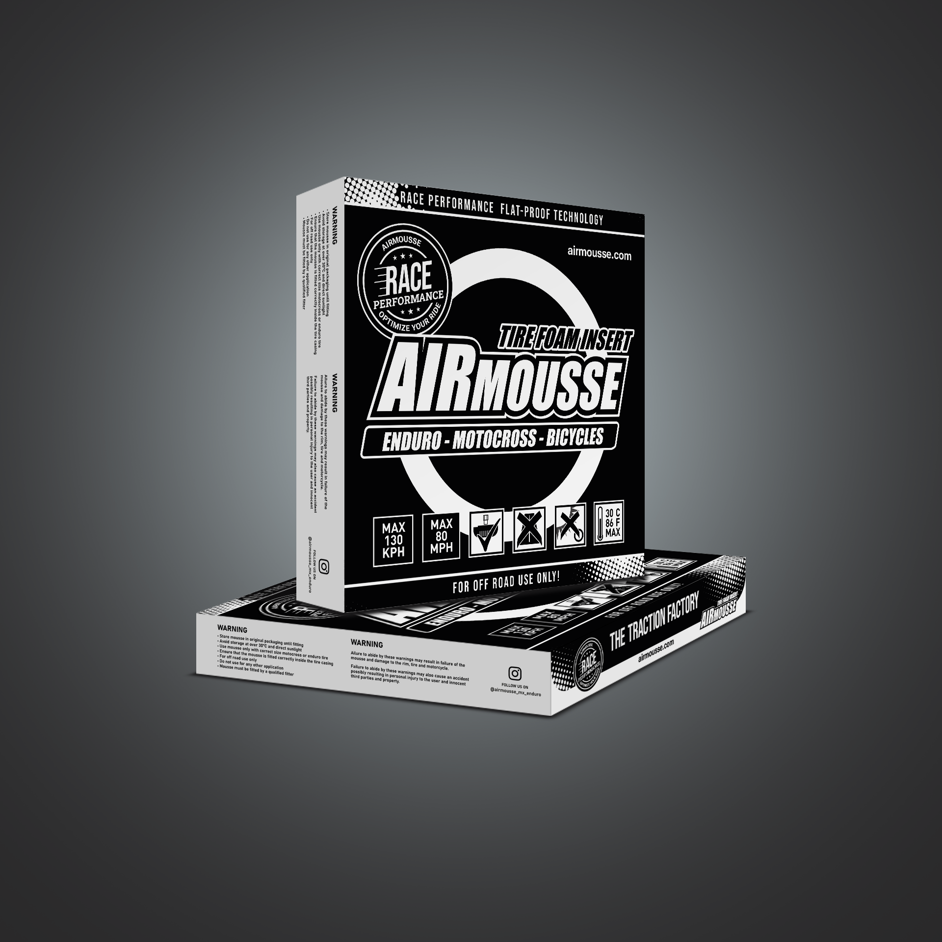 AirMousse Race Performance Enduro 0,8 bar 110/100-18