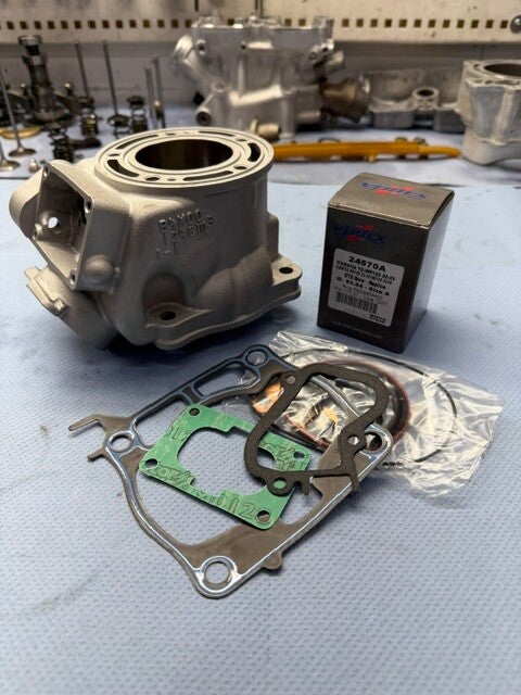 Uudelleen pinnoitettu sylinterisarja Fantic xe 125 2022-2023 / Yamaha yz 125 2022-2024