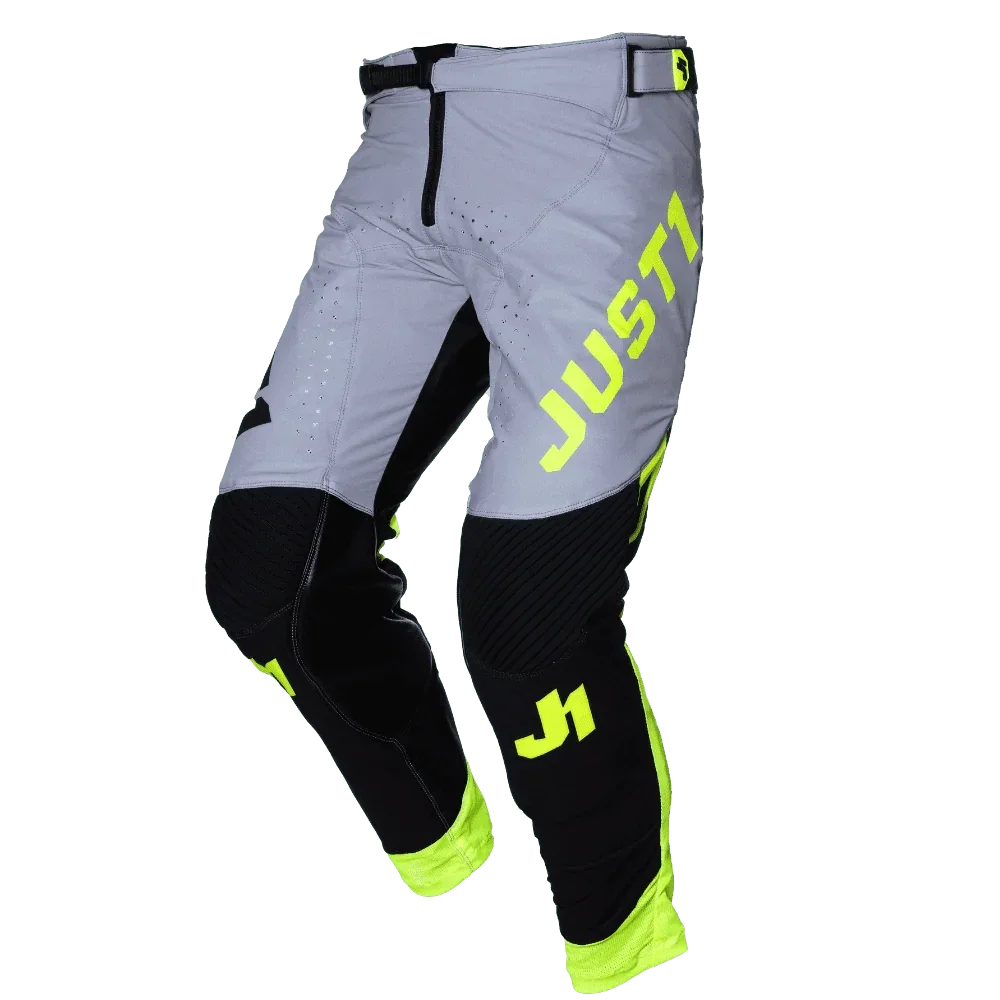 J-FLEX 2.0 ajohousut, DISTRICT GREY YELLOW FLUO BLACK