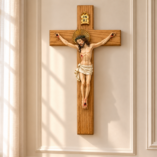 CRUCIFIJO DE MADERA