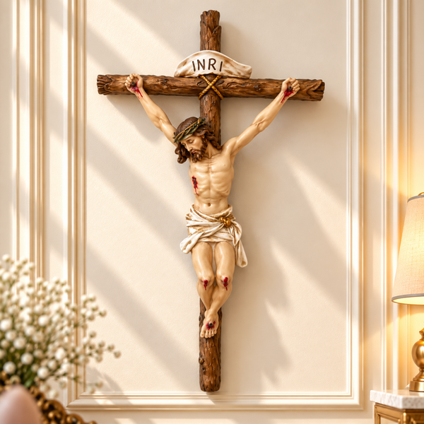 CRUCIFIJO DE MADERA